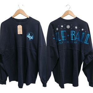 NWT Harry Potter Yule Ball Spirit Jersey Disney Wizarding World Navy Blue Size L